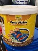 2 Buckets unopened fish food