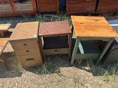 Group of 3 Assorted End Tables