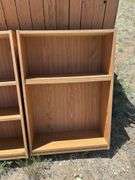 Two Wooden Bookcases