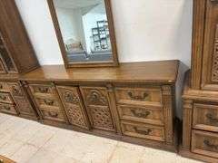 Chest of drawer, dresser, china cabinet all matching