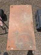 Rolling Wooden Platform Cart