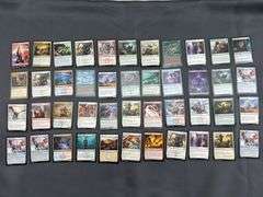 Magic cards approximately 40