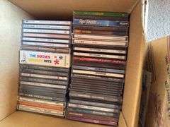 Compact discs, tape cassettes, 8 track cassettes sets