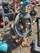 Vintage Industrial Cable Drilling Machine