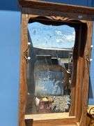 Hall Tree with Mirror and Cabinet