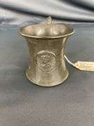 English Pewter Commemorative Mug