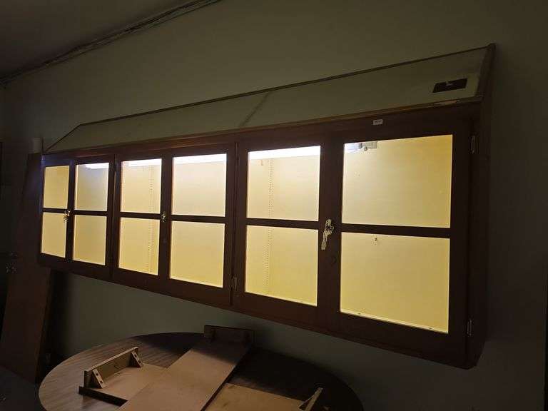 Lighted Display Wall Cabinet image