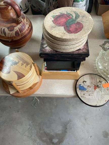 Large assortment of coasters image
