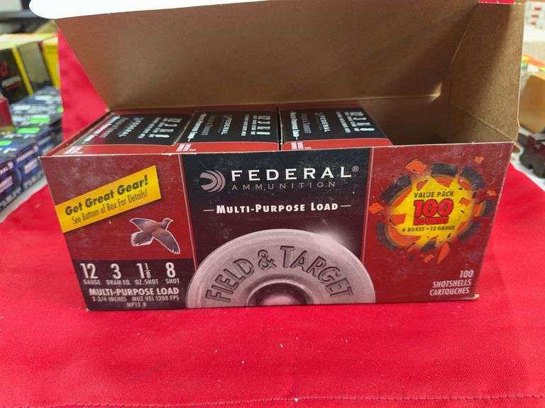 75 Rounds of Federal 12GA Multi Purpose load image
