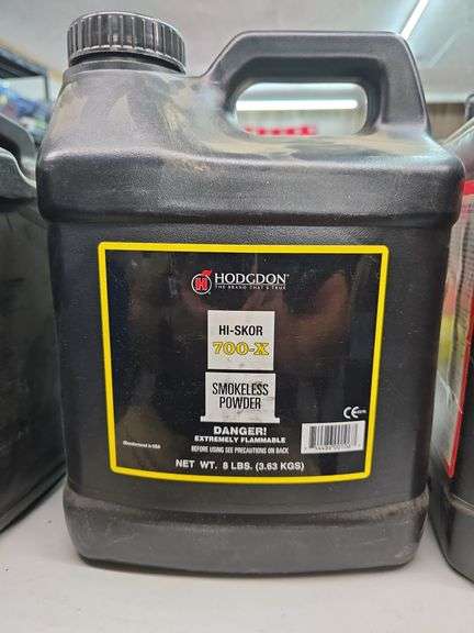 Hogdon HI-SKOR 700X Smokeless Powder, Mostly Full image