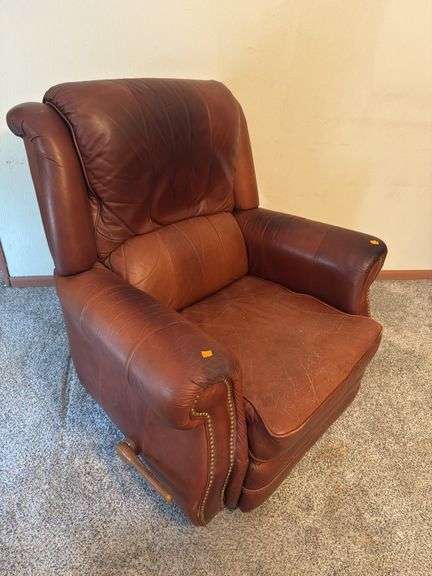 Leather recliner image