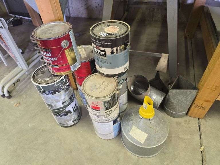 Miscellaneous Paint, Stain, and Funnels image