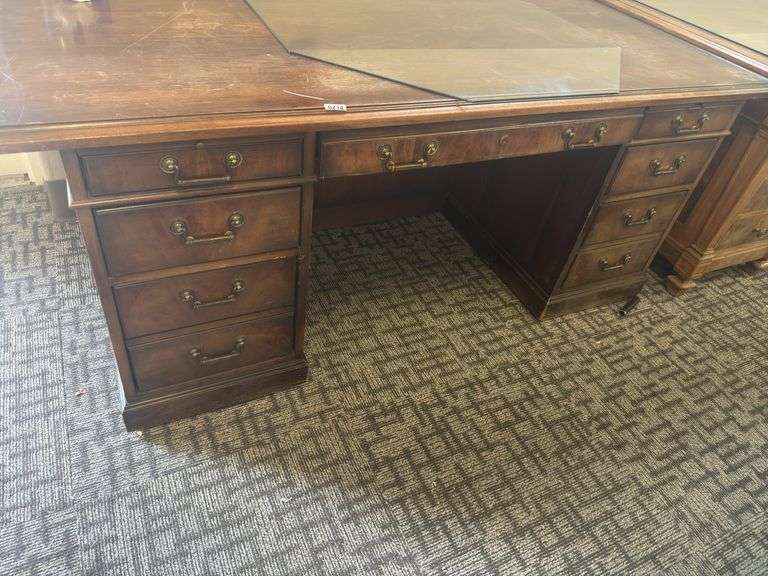 Large desk made in the 70-80s image