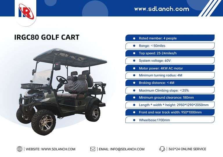 New Assembled Electric Golf Cart SDLGC80