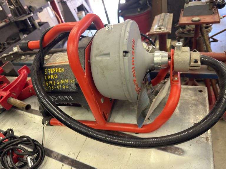 Ridgid drain snake image