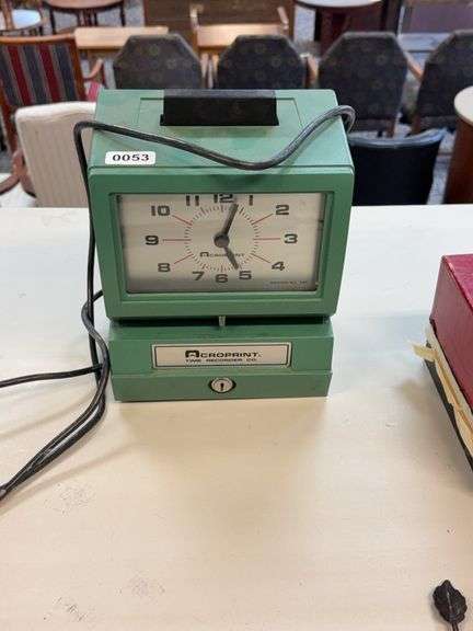 ACROPOINT TIME RECORDER image