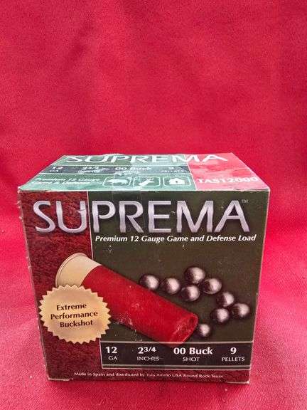 Suprema 12 Ga. Shotshell, 25 Ct image