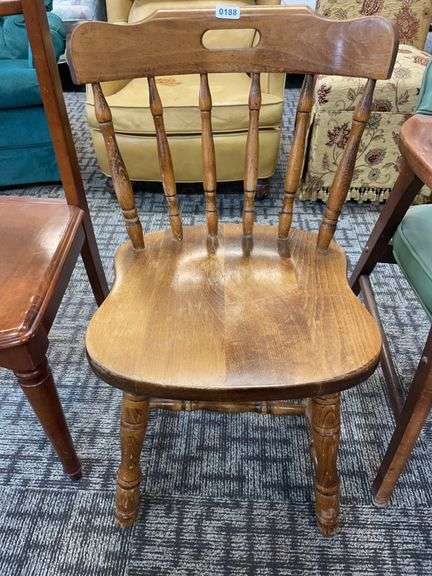 Wooden chair image