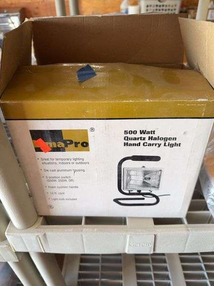 Luma pro 500 W quartz halogen hand carry light image