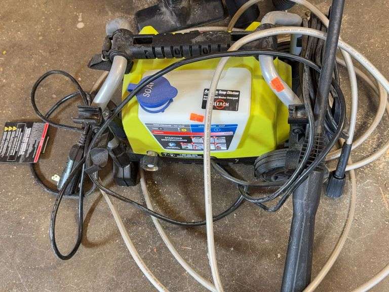 Ryobi electric pressure washer image