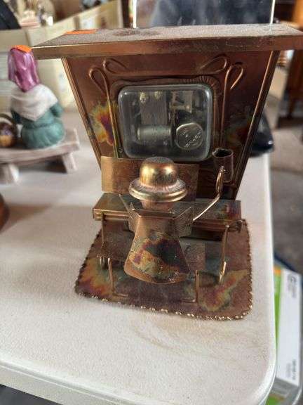 Copper piano music player, music box image