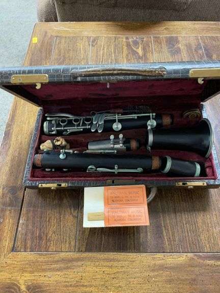 Morning Bros. Clarinet with case. image