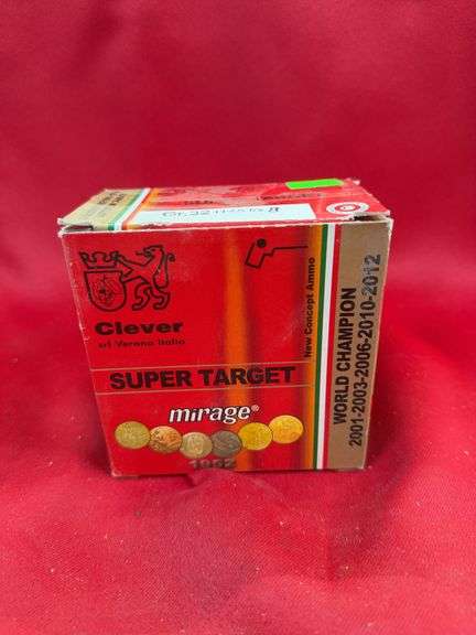 1 Box of 25 Clever Super Target 12 Ga shells image