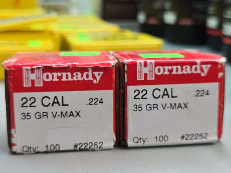 2 Boxes Hornady 22 Cal Bullets image
