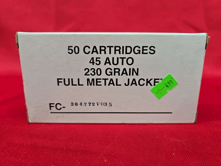 Full Metal Jacket 45 Auto, 50 Rds image