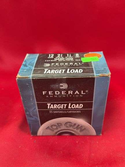 1 Box of 25 12Ga 2 3/4” Federal Target Load image
