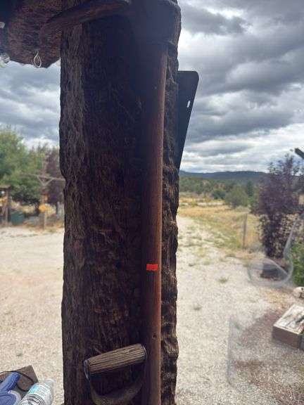 Pick axe, pich fork, shovel image