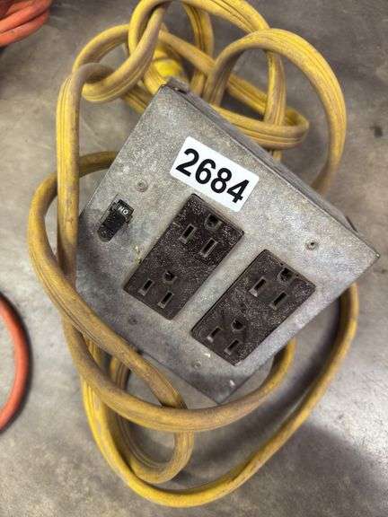 Chord with outlet box abs switch image