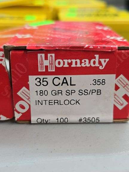 Hornady 35 Cal Interlock Bullets image