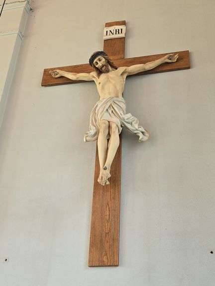 Crucified Jesus Cross image
