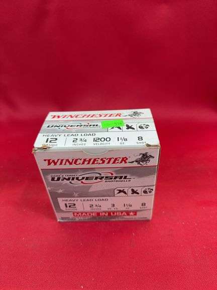 1 box of 25 Winchester Game & Target Universal 12 GA 2 3/4” image