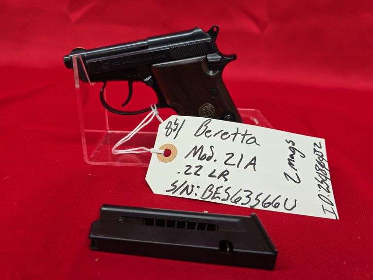 Beretta Model 21A .22LR w/ 2 Magazines image