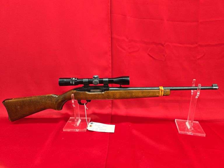 Ruger 10/22 .22LR with Scope, No Magazine, Has Zip ties holding the barrel to the stock image