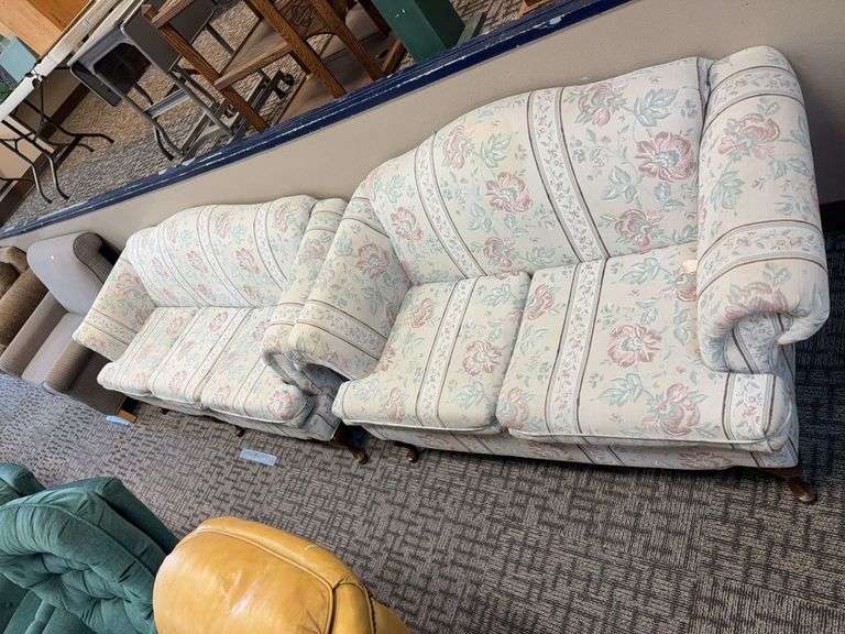 vintage upholstered sofas image