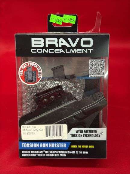 Bravo Concealment Torsion IWB Holster for Glock 43 RH image