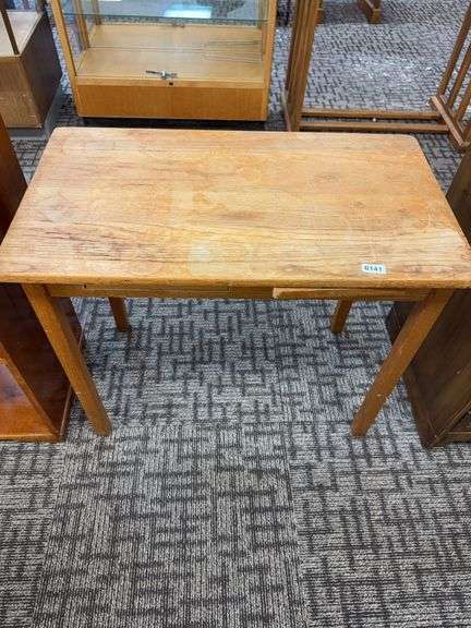 original typewriter desk from monks rooms at the abbey image
