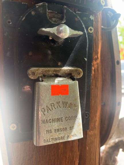 Candy dispenser front face image