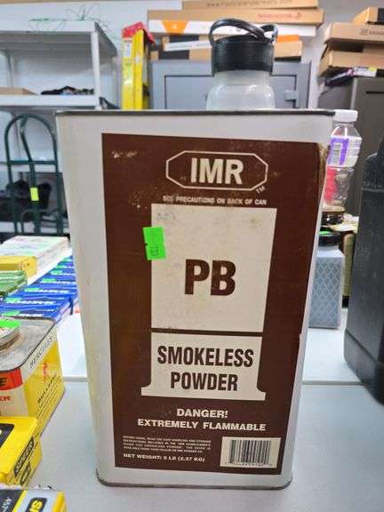 IMR PB Smokeless Powder, 1/2 Full image