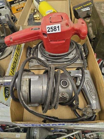 Milwaukee Sander and Drill image