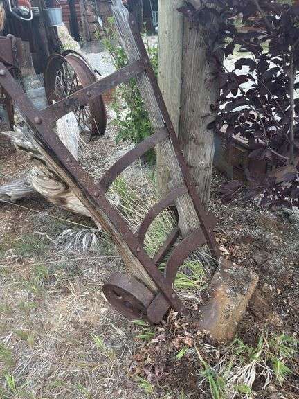 Antique barrel dolley image