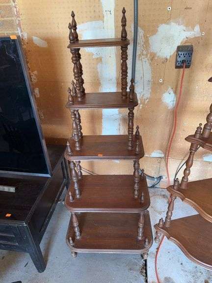 Victorian Style Whatnot Shelf image