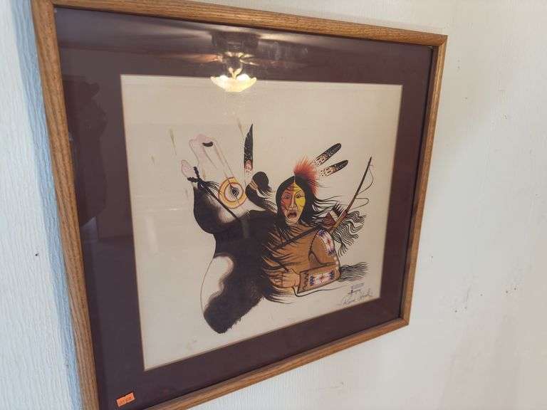 Native American wall art image