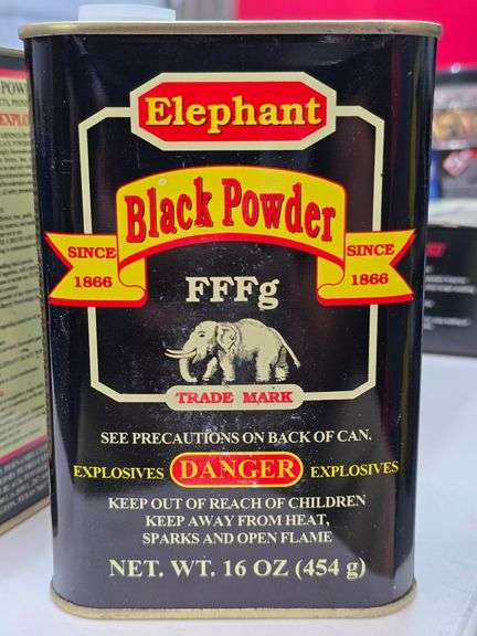 Elephant 16 OZ. Black Powder, New image
