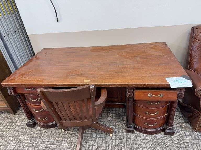 Original desk from the abbots office at the Abbey image