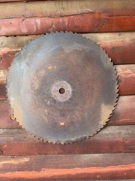 Antique saw blade image