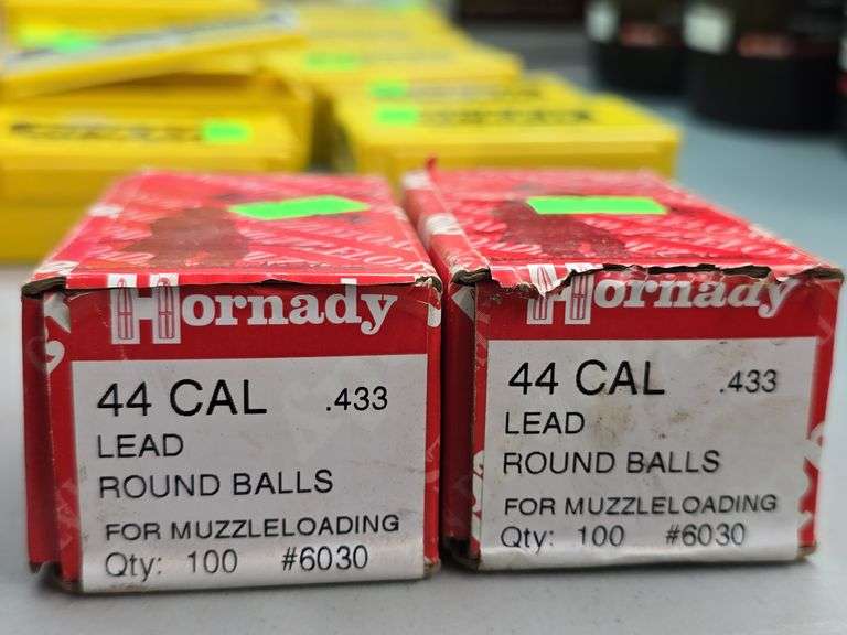 1.5 Boxes of Hornady 44 Cal Round Bullets image